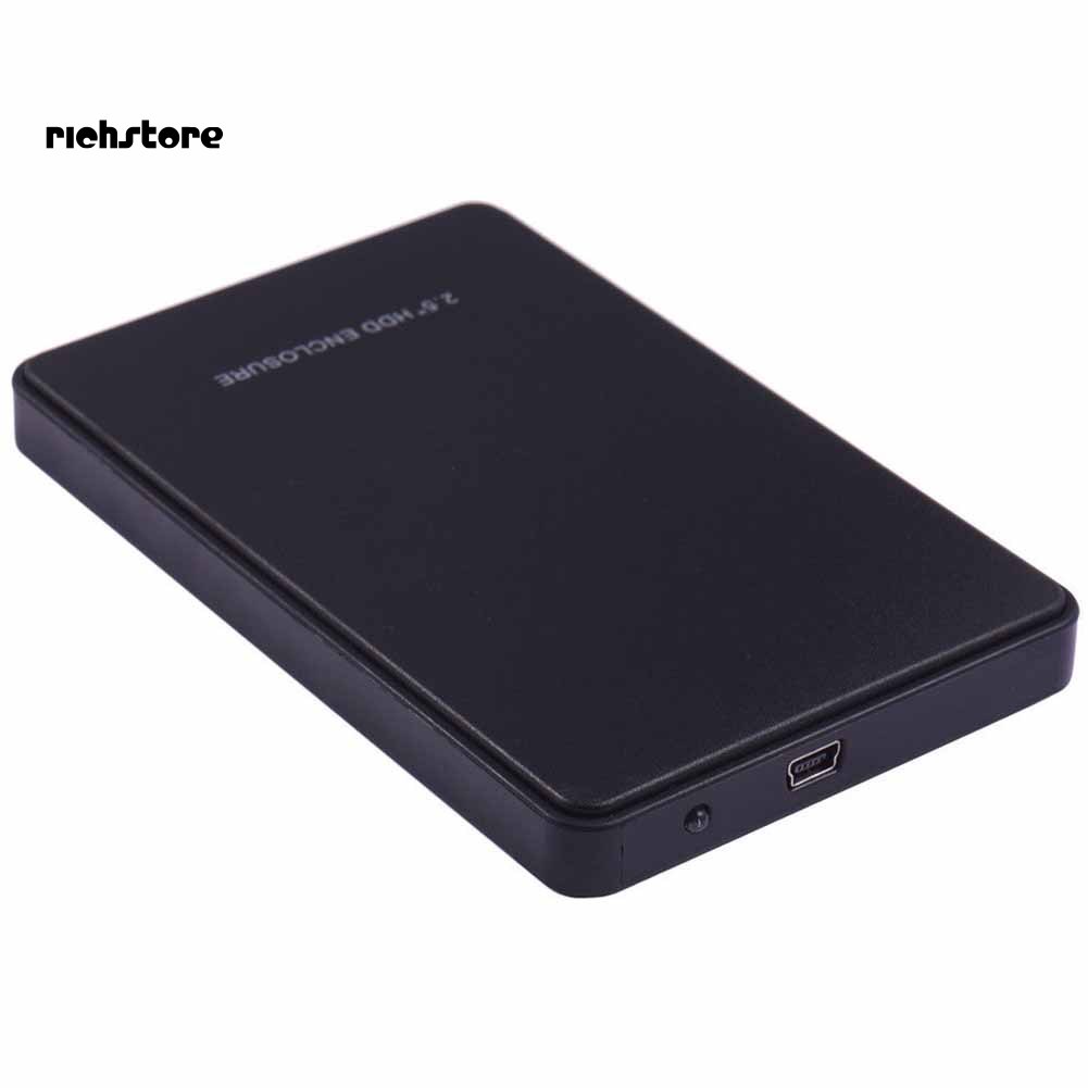 Hộp Đựng Ổ Cứng Ngoài 2.5inch SATA HDD USB 2.0 Ốp | BigBuy360 - bigbuy360.vn