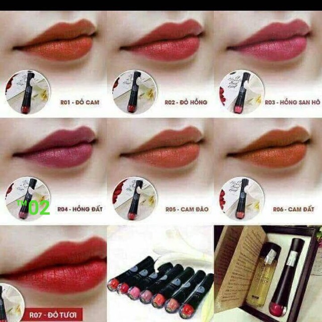 Son kem lì cao cấp ROSES