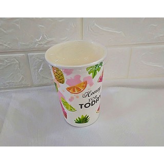 50 Ly Giấy in hình Hooray 16oz - 450ml In Sẵn Có Nắp | Ly giấy cafe | Ly giấy 500ml | Ly giấy đựng cà phê | Cốc giấy