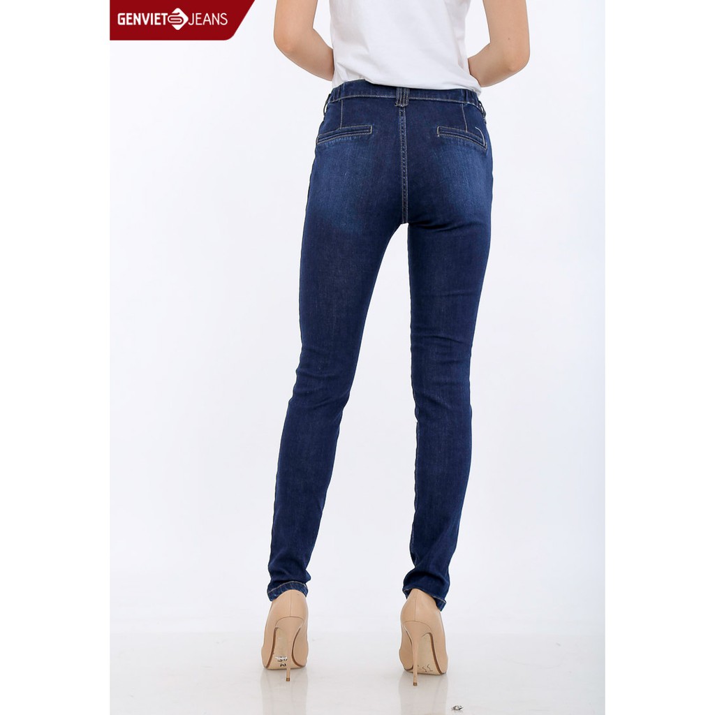Quần dài Jeans Nữ DQ103J482 GENVIET