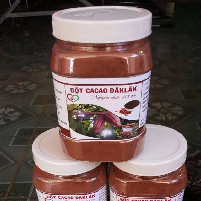 1hộp cacao nguyên chất đăk lăk (500g)