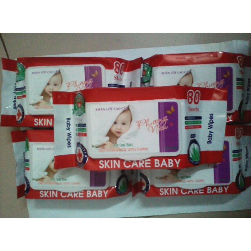 [Buôn sỉ] [Hàng có sẵn sll] Khăn ướt baby bịch 80 gr