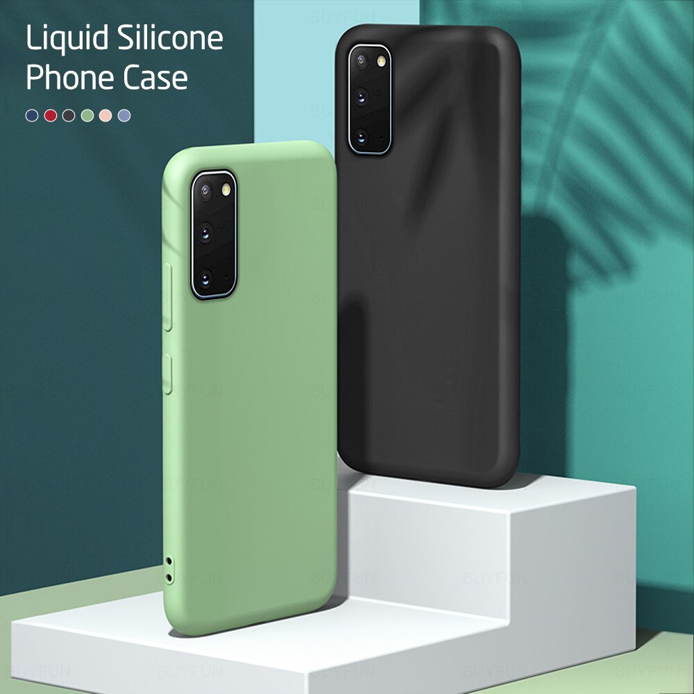 Ốp điện thoại silicone nhiều màu chống sốc cho Samsung Galaxy S20 Fe S20Fe On Samsung S 20fe S 20 5g