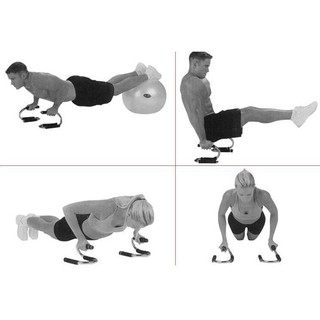 Dụng Cụ Thể Dục Hít Đất CD01 Push Up Stand Chân Cong