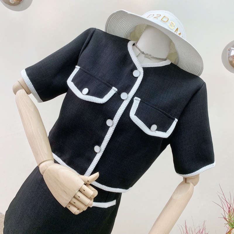 SET ÁO + CHÂN VÁY TÚI VIỀN (B1089)