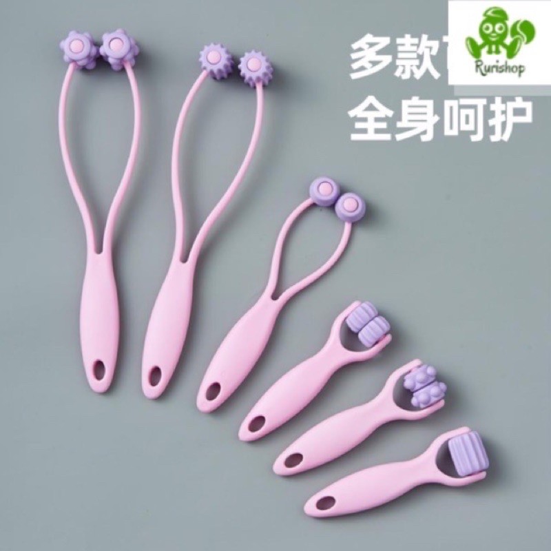 Lăn masage giúp thon gọn cằm
