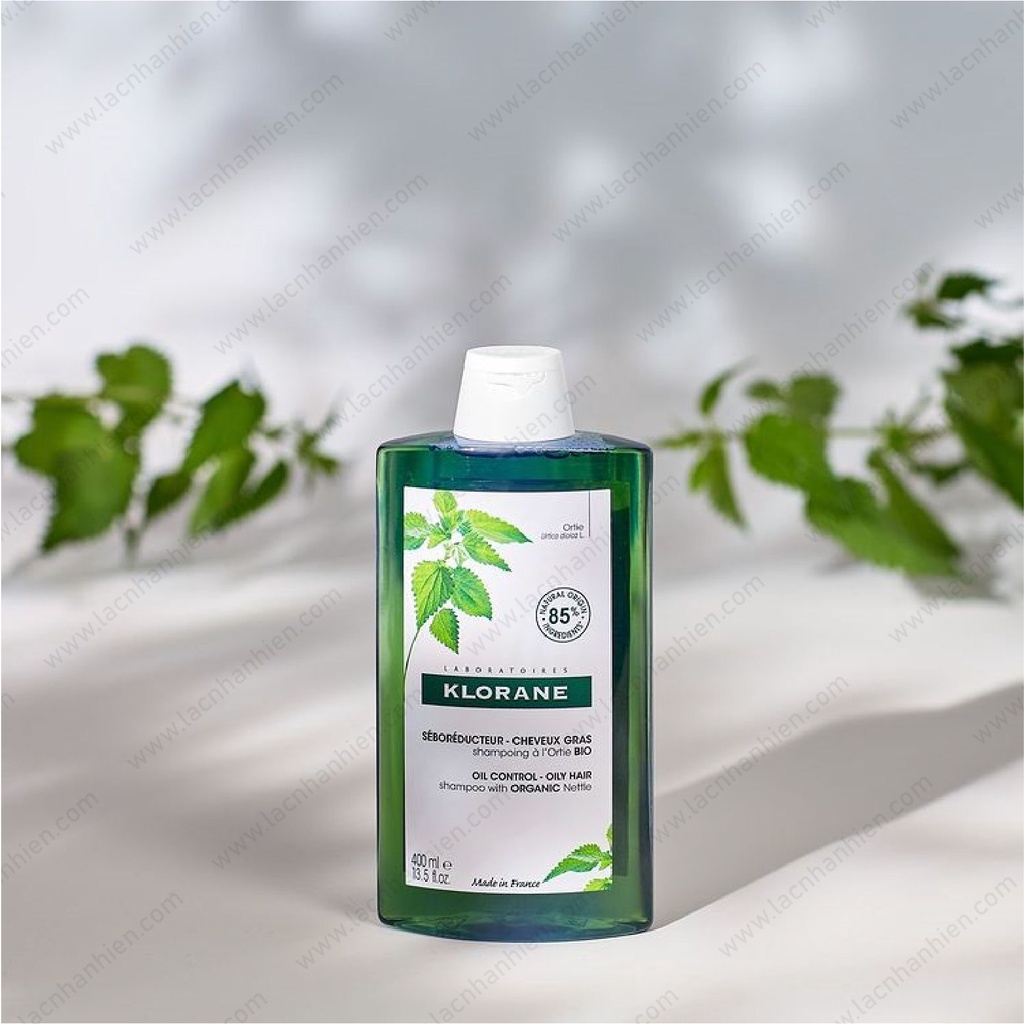 [Mẫu mới] DẦU GỘI CHO TÓC DẦU KLORANE OIL CONTROL - OILY HAIR SHAMPOO WITH ORGANIC NETTLE