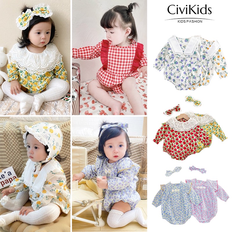Áo Liền Quần Dạng Váy Bằng Cotton Trơn Phong Cách Hàn Quốc 0092