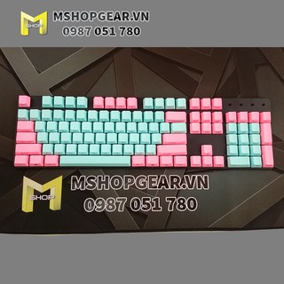 Set keycap Miami  thick PBT ninja OEM profile 104 keys