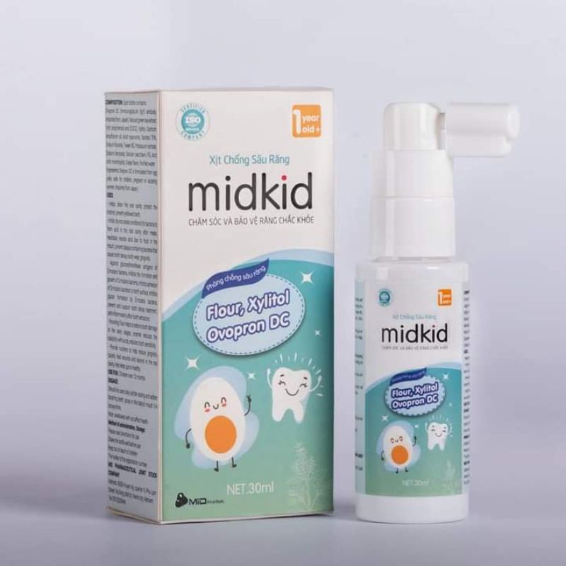 Xịt chống sâu răng MidKid