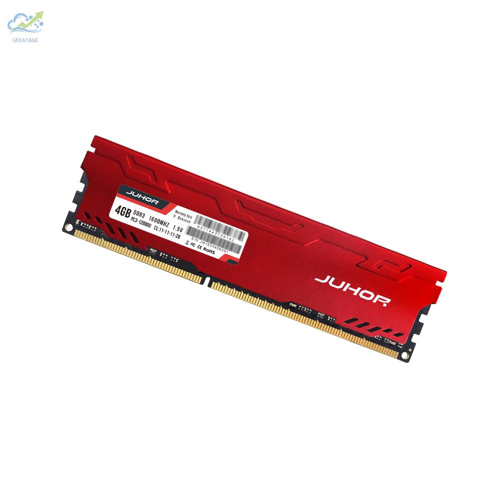Bộ Nhớ G Juhor Ddr3 4gb 1600mhz 1.5v Dành Cho Máy Tính | BigBuy360 - bigbuy360.vn