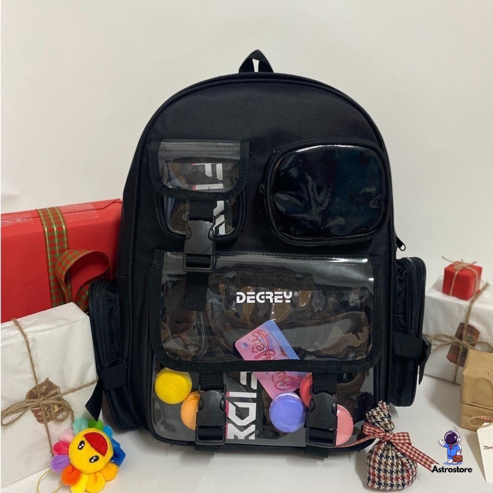 Balo Degrey Basic Backpack nhiều ngăn, vài cao cấp, chống nước, đi học, đi làm, đi chơi - Hàng nhập khẩu