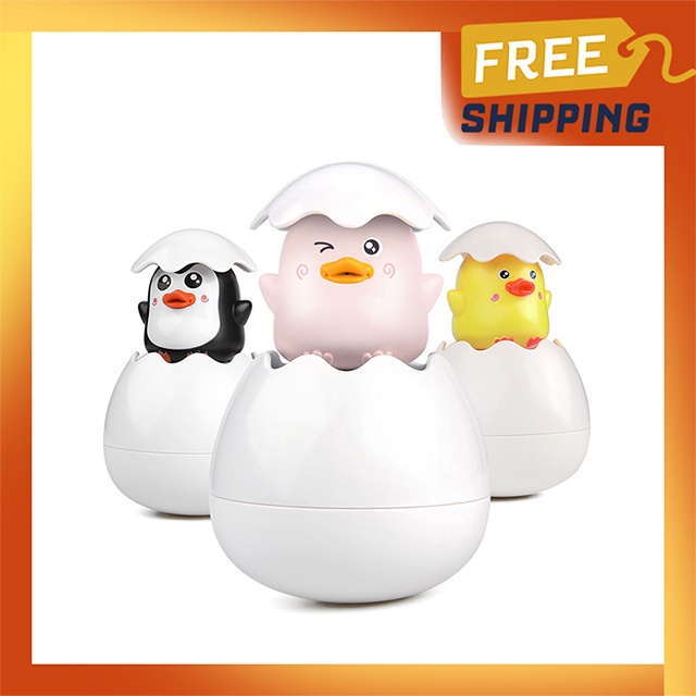 [FREESHIP❤️] Đồ Chơi Thả Bồn Tắm Hình Quả Trứng Nở Phun Nước Dễ Thương