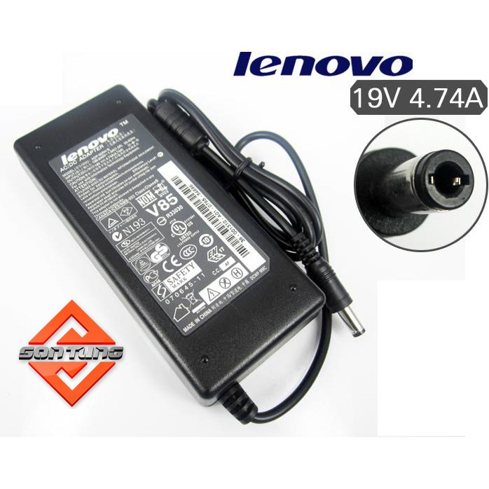 Sạc laptop lenovo 19v-3.42a/4.74a - Tặng kèm dây nguồn sạc xịn