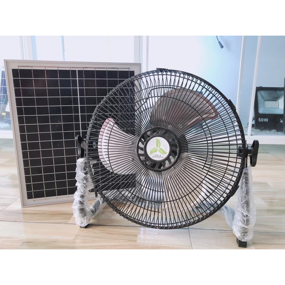 Quạt sạc tích điện năng lượng mặt trời