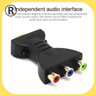 Bộ Chuyển Đổi Âm Thanh Hdmi Sang 3 Rgb Rca Av 720p 1080p Cho Hdtv Dvd