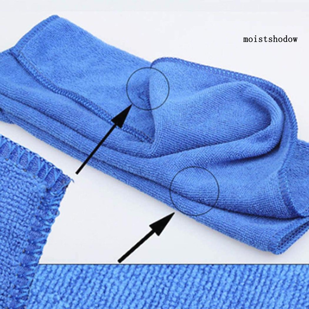 Set 10 Khăn Vi Sợi 25x25cm Dùng Để Lau Chùi Vệ Sinh Ô Tô Đa Năng Tiện Dụng