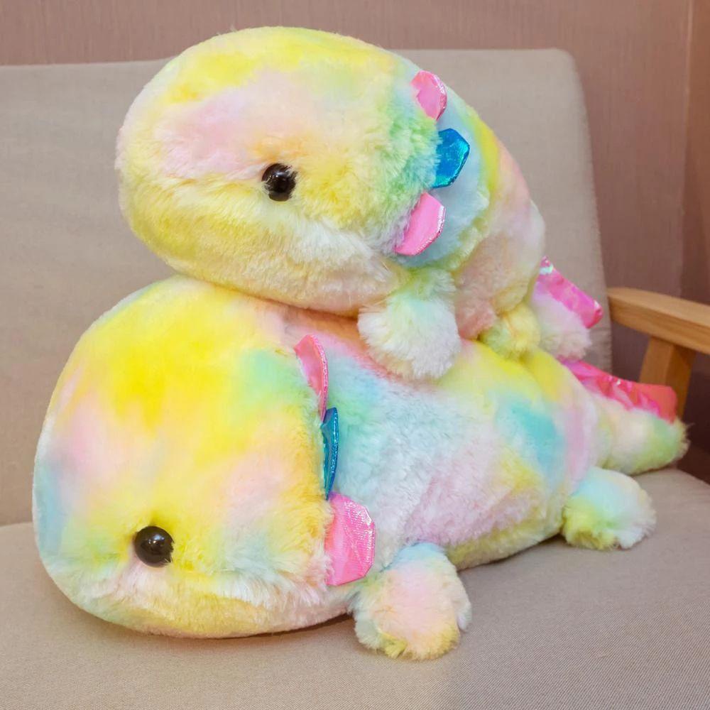 Thú Nhồi Bông Mềm Axolotl Nhiều Màu Sắc Trang Trí Phòng Ngủ Cho Bé