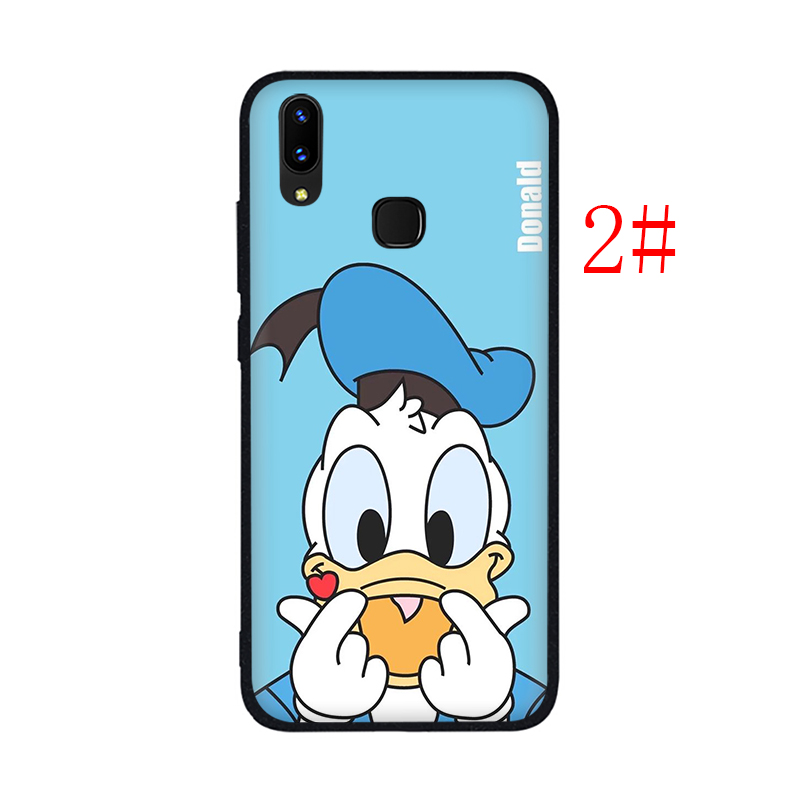 DISNEY DONALD DUCK Ốp Lưng Điện Thoại Bằng Silicone Hình Vịt Donald Xa71 Cho Samsung S7 Edge S8 S9 S10 Lite Plus S10E