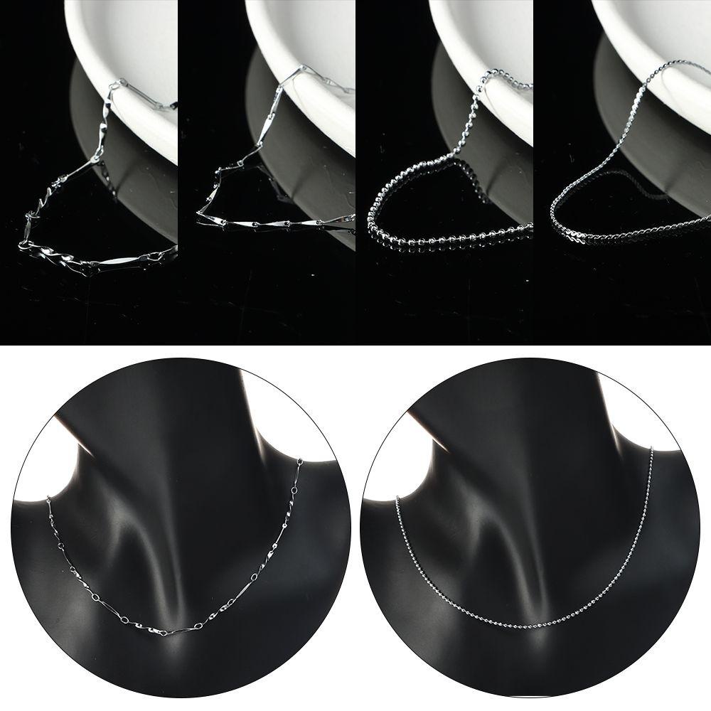 Vòng cổ 18 inch Hình Rắn Gợn Sóng Nước Độc Đáo Cho Nam Nữ