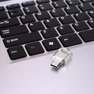 BIG-High Speed Portable Mini USB 3.1 Type-C Micro SD SDHC TF Memory Card Reader