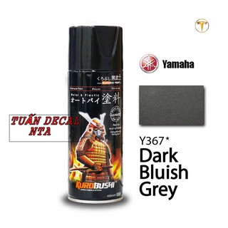 Sơn samurai y367* màu xám đậm shop tuandecal