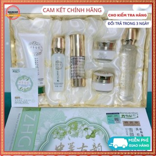 Chính hãng giá sỉ] bộ hoàng cung tơ tằm trắng da