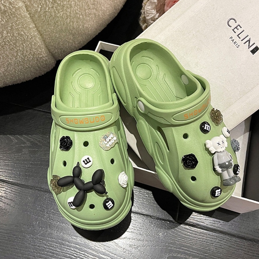 [Chính hãng] Dép cross nữ DINO-BEAR trendy nổi bật 2022 cực xịn