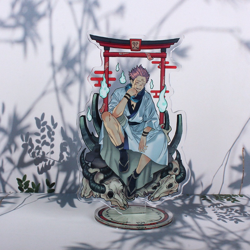 Mô Hình Nhân Vật Jujutsu Kaisen Trong Jojo Satoru Megumi Itadori Yuji Có Giá Đỡ Bằng Acrylic Để Bàn Làm Quà Tặng Cho Bé