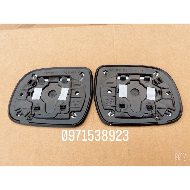 Mặt gương chiếu hậu TOYOTA INNOVA, FORTUNER, HILUX 2006-2016 oem xịn zin theo xe