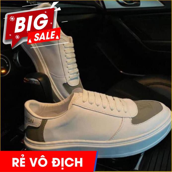 Giày thể thao buộc dây Lv trắng ghi mới 2020, Giày thể thao nam Đẹp | BigBuy360 - bigbuy360.vn