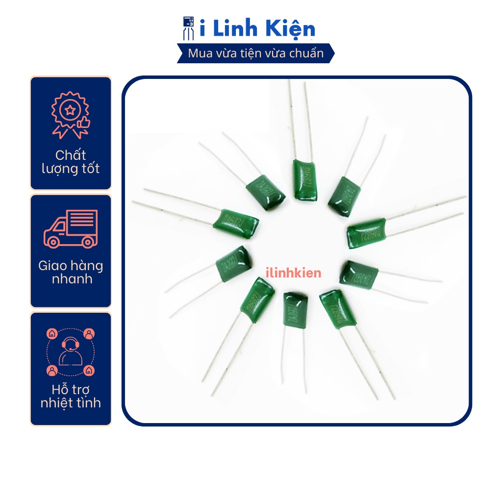 Tụ mica 0.68nF - 220nF 2A 100V
