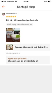 Dụng cụ băm rau củ quả LOCK&LOCK Quick Chopper SIZE S - 400ML