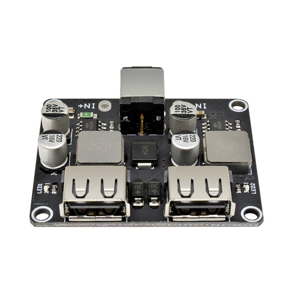 Mô đun hạ áp pcbfun Usb Qc3.0 Qc2.0 Dc-Dc 6-32V 9V 12V 24V sang 5V