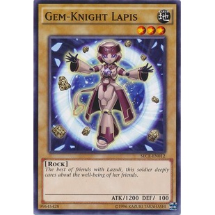 Thẻ bài Yugioh - TCG - Gem-Knight Lapis / SECE-EN012'