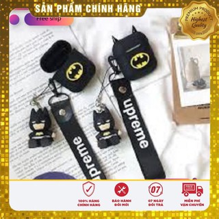 🔥 Case Ap 1/2 & Pro 🔥  Freeship 🔥 VỎ BỌC MODEL BATMAN 4 MÓN Cho Tai Nghe Không Dây (Bluetooth)
