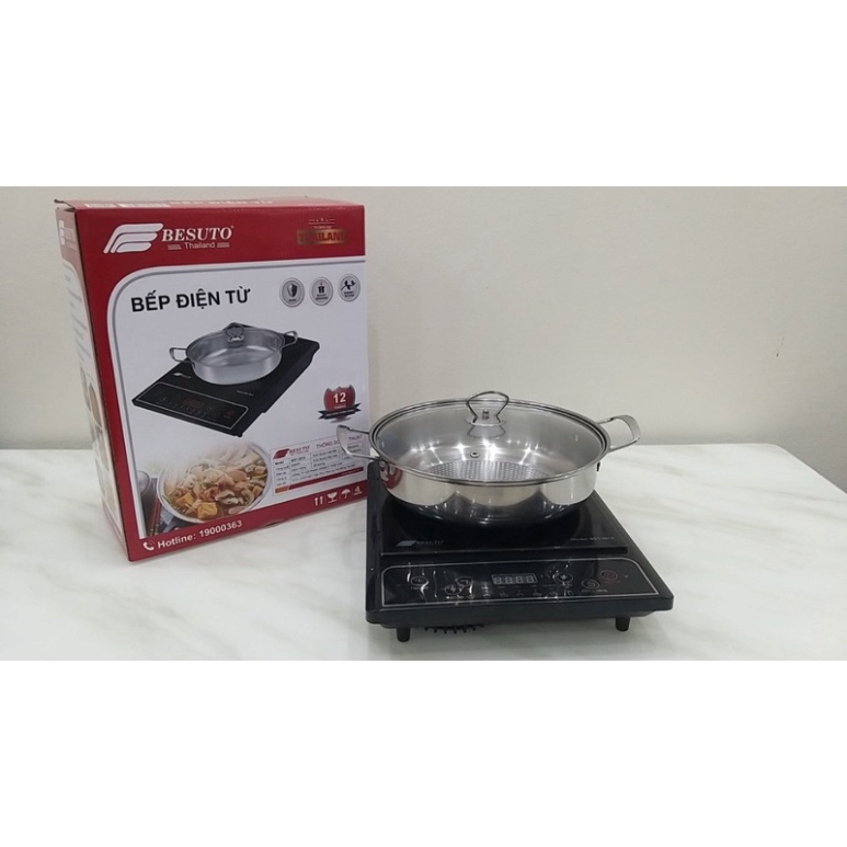 Bếp từ , bếp hồng ngoại Besuto BST-2812 bảo hành 12 tháng