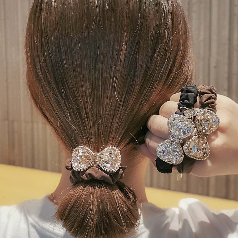 Dây buộc tóc hợp thời trang kiểu dáng sang trọng cho nữ