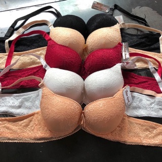 [Hàng Thái Sisterhood] Áo ngực, áo lót ren nâng cotton đệm dày 3 khuy siêu đẹp