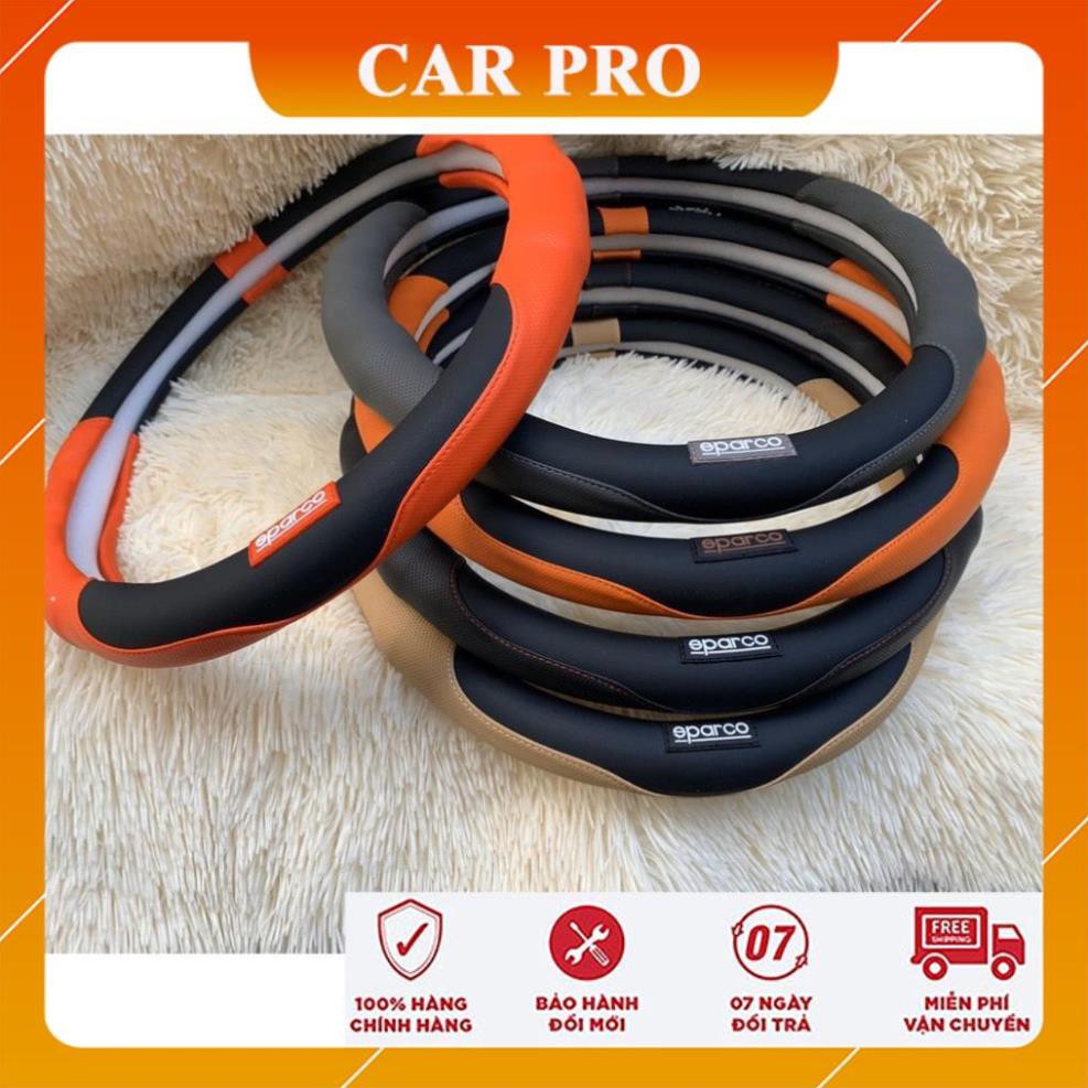 Bọc vô lăng Sparco cao cấp cho các dòng xe hơi size 37-38 - CAR PRO