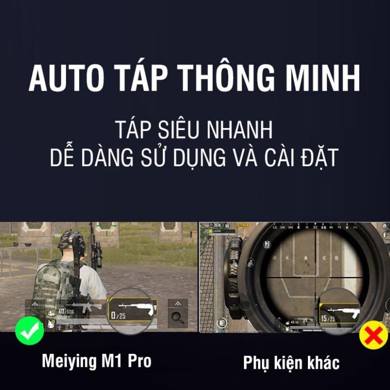 Meiying M1 Pro - bộ chuyển đổi bàn phím chuột chơi PUBG Mobile, Free Fire, COD