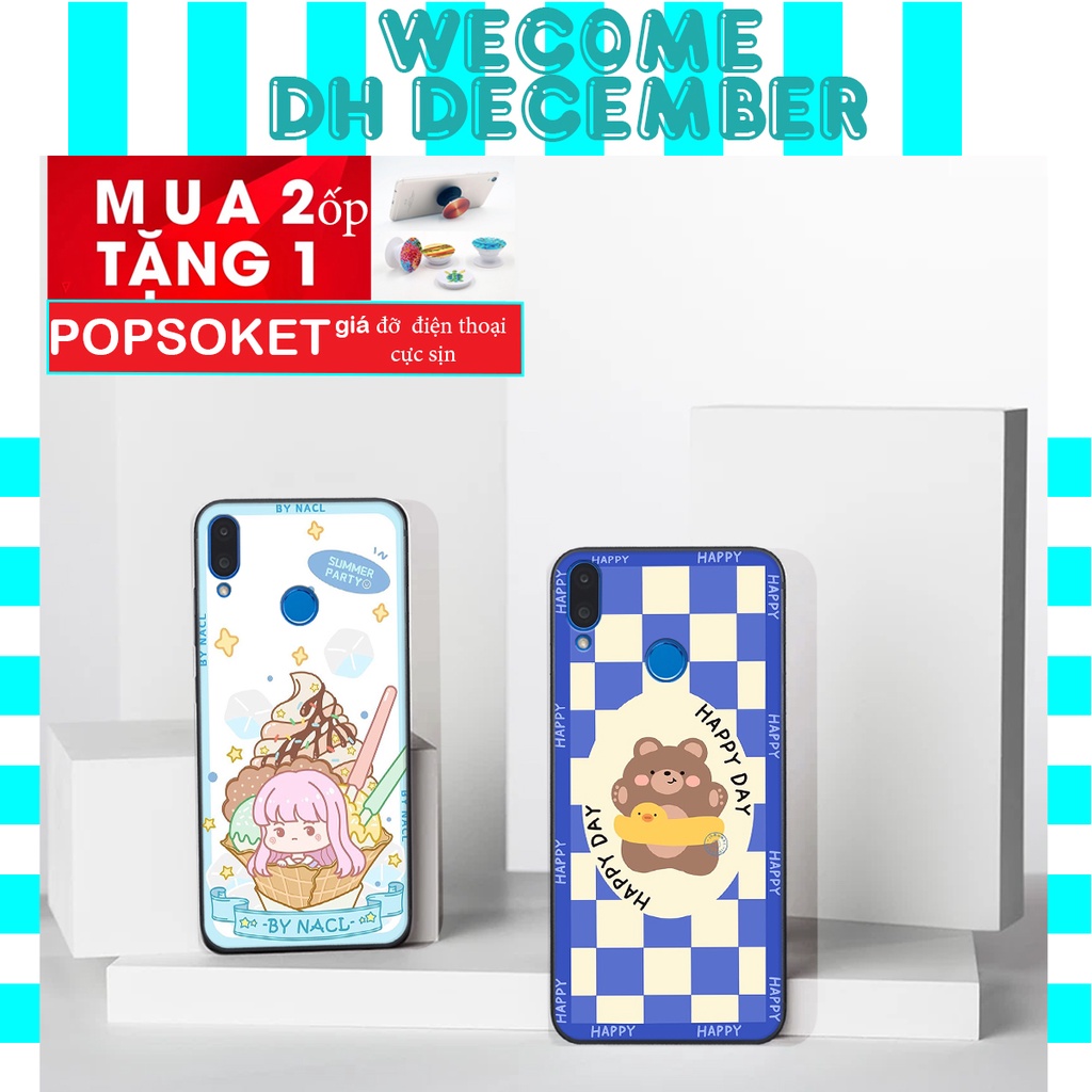 Ốp lưng Huawei NOVA 3i  in hình 3D gấu mới nhất - sang - chảnh - ĐẸP- BỀN