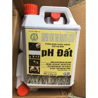 PH Đất - Giải Độc Đất, Thay Thế Vôi ( CAN 5 LÍT)