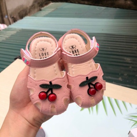 Sandal Bé Gái Quả Cherry Đáng Yêu Từ 0 - 4 Tuổi ( B5 )