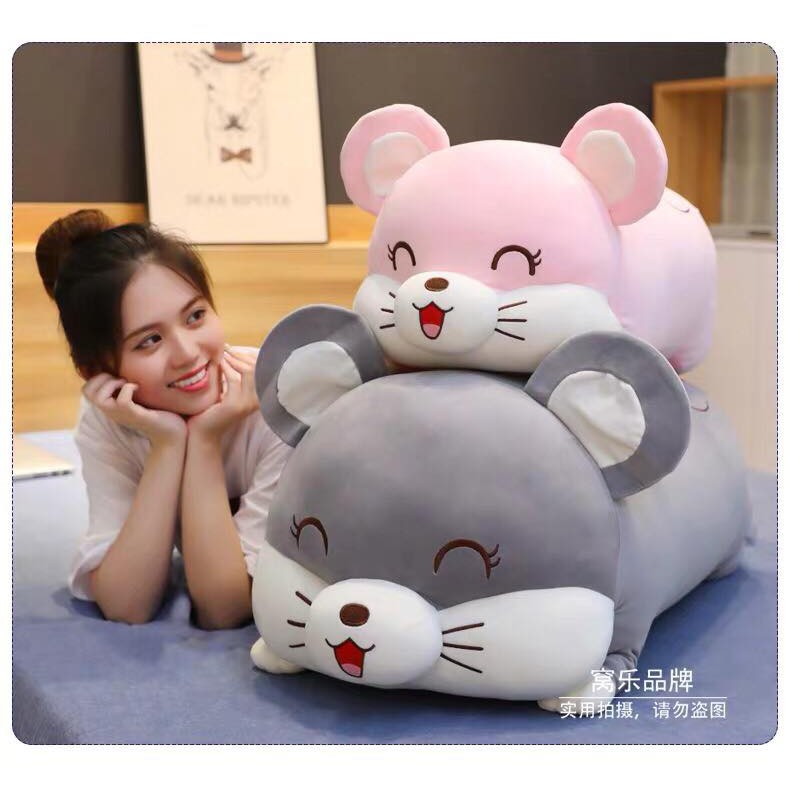 Gấu Heo Bông Mắt Ngủ Lim Dim Dễ Thương - Best Bear Shop