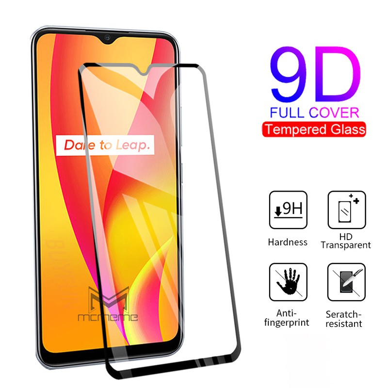 Kính cường lực 9D mới nhất full màn cho OPPO Realme C21 C21Y C20 C25 C17 C11 7 6 X2 5 3 Pro C15 C12 C3 XT Q 7i 6i 5i 5s X C2 C1 2020