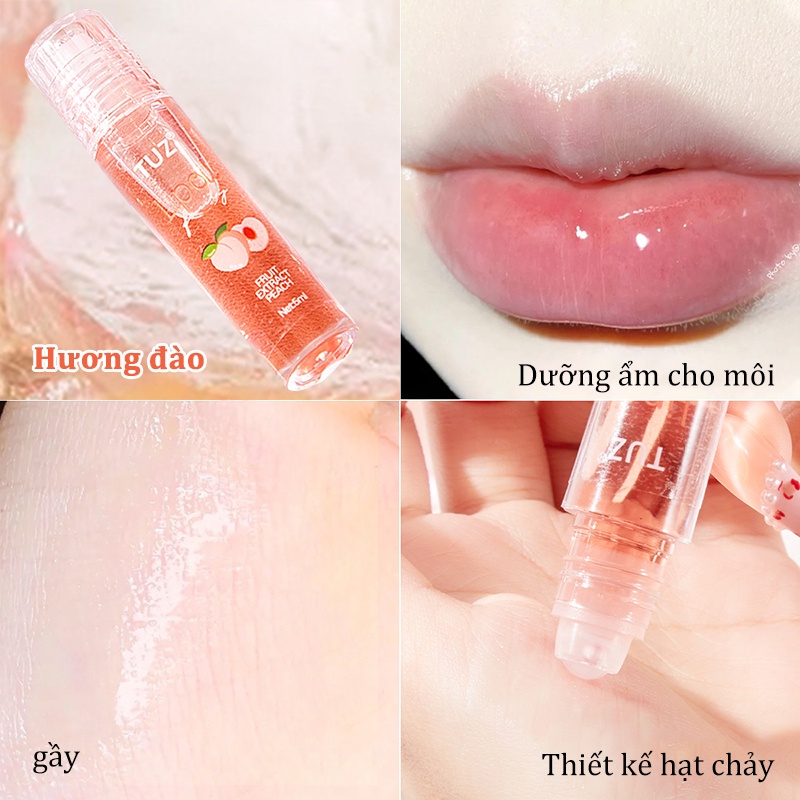 Dầu dưỡng ẩm chăm sóc môi , dưỡng ẩm son dưỡng môi, nước bóng, làm mờ môi 5ml TUZ-RCY