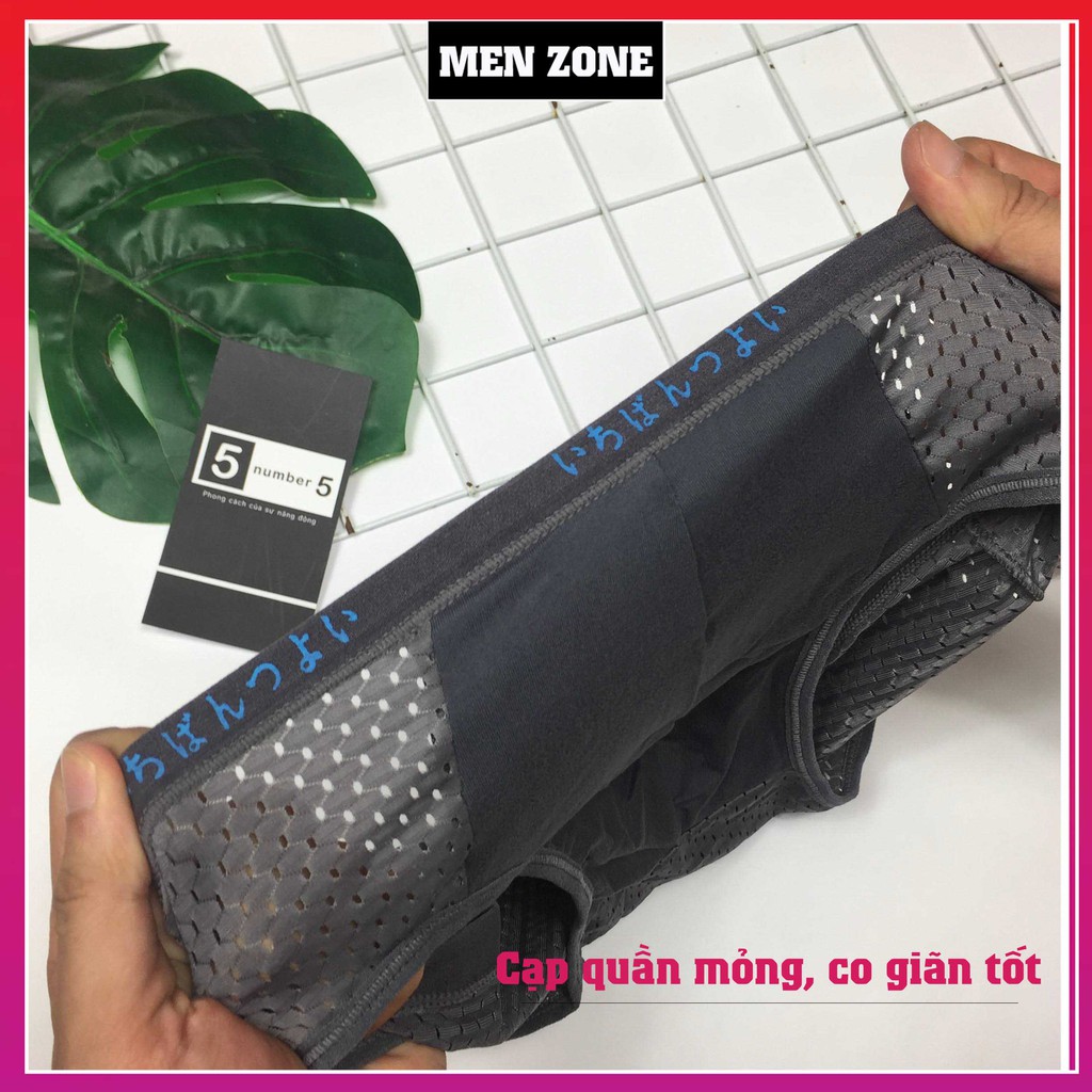 Quần Lót Nam Thông Hơi Quần Sịp Nam Tam Giác Nhật Bản Có Size Lớn 90kg [SMJ]