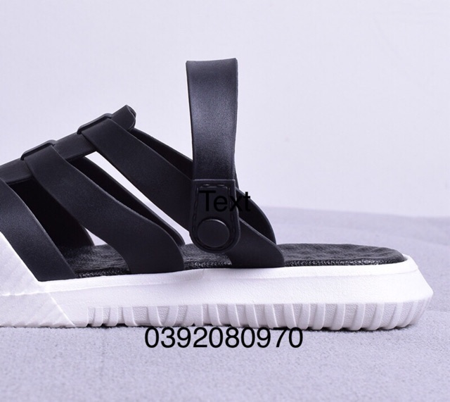 Giày dép sandals nam bít đầu cao su dẻo PVC cao cấp, size 40-45 - Lucky Girl shop