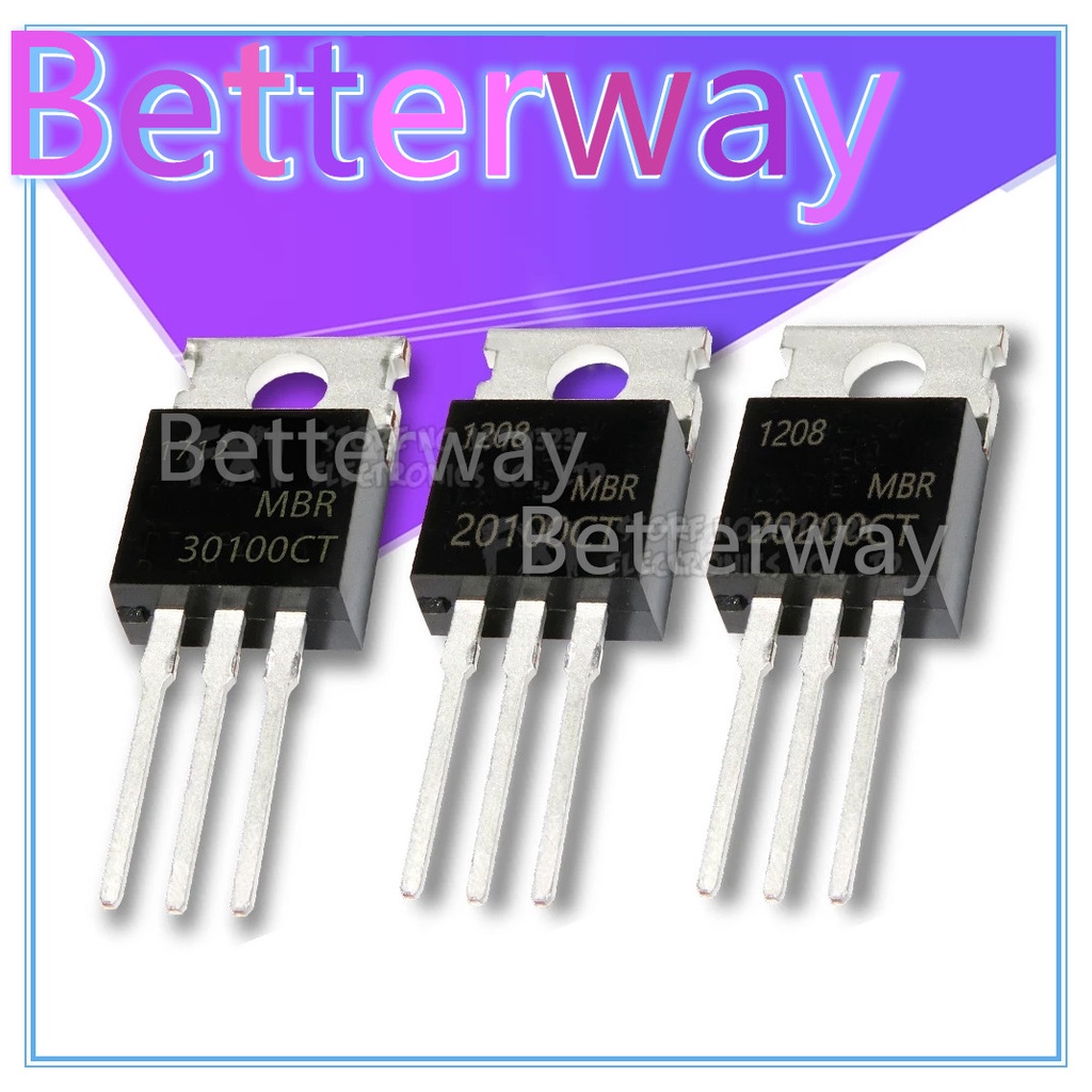 10 Chiếc MBR30100 TO220 MBR30100CT TO-220 MBR100CT MBR10200CT MBR20100CT MBR20100CT MBR20150CT MBR20